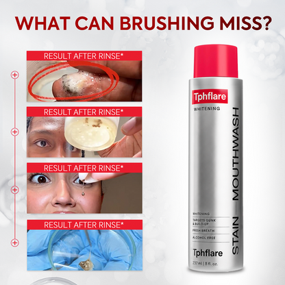 Tphflare Stain Whitening Mouthwash