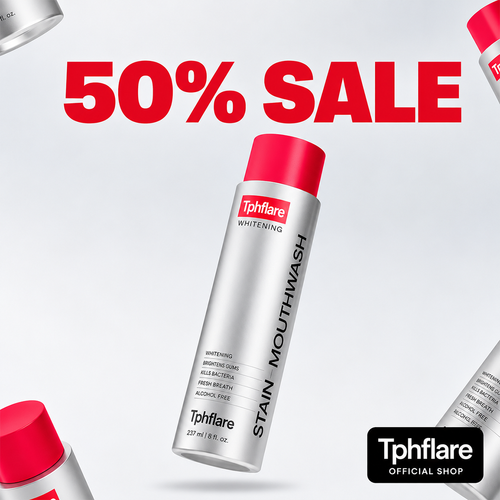 Tphflare Stain Whitening Mouthwash