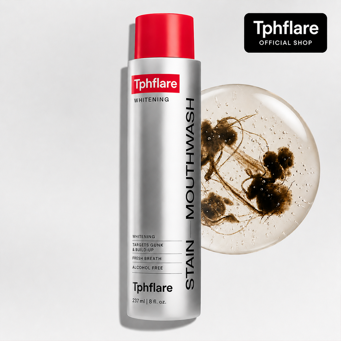 Tphflare Stain Whitening Mouthwash
