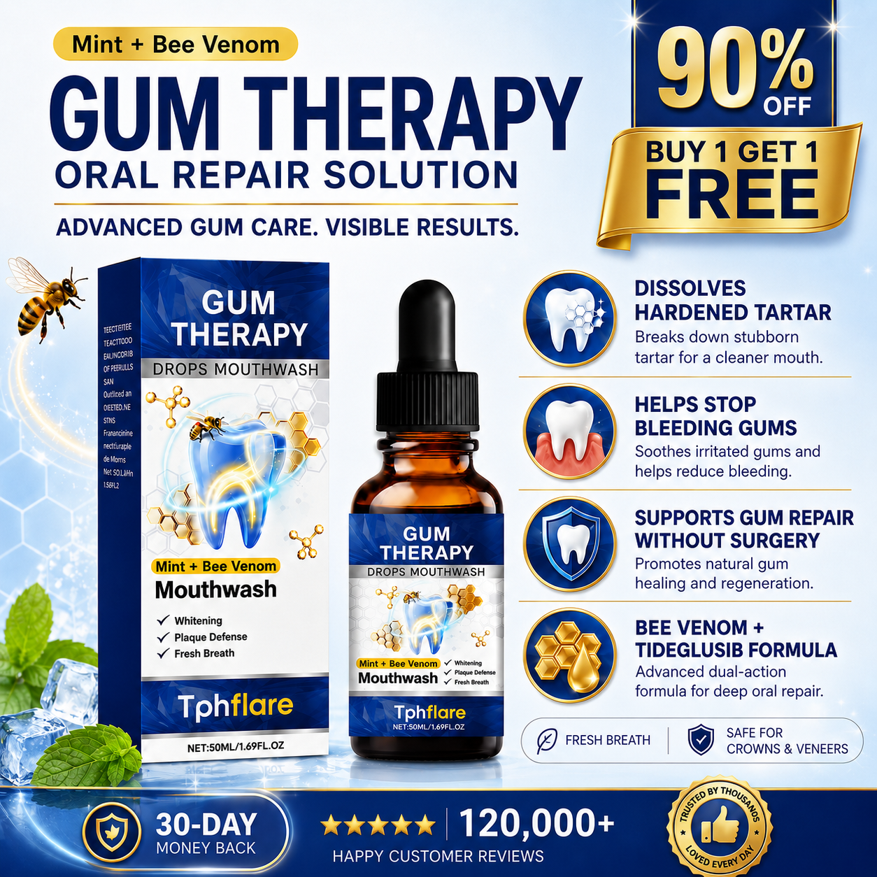Tphflare® BeeTakt Oral Repair Solution